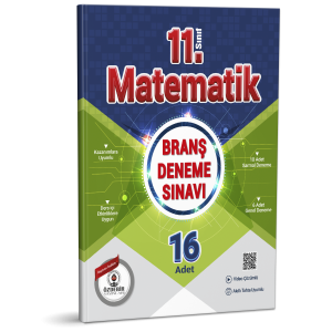ÖZDEBİR YAYINLARI 11. S. BRANŞ DENEME SINAVI MATEMATİK (16 Test)