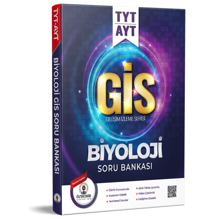 ÖZDEBİR YAYINLARI TYT-AYT / BİYOLOJİ GİS SORU BANKASI *YENİ