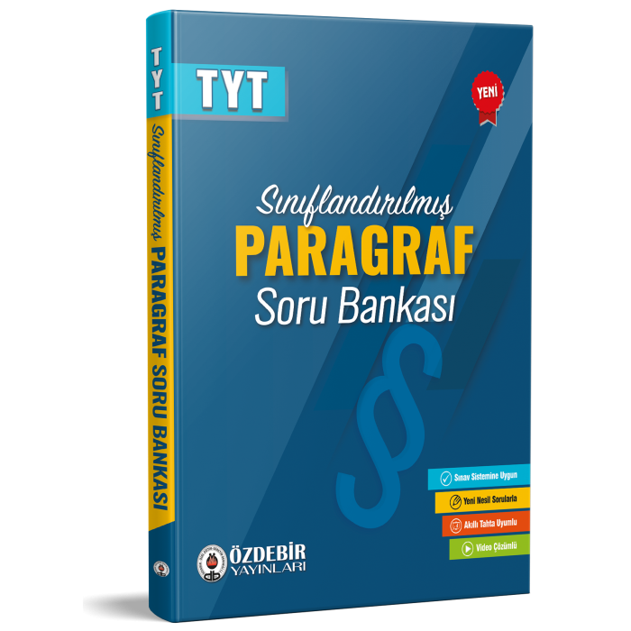 ÖZDEBİR YAYINLARI SINIFLANDIRILMIŞ TYT PARAGRAF SORU B. (YENİ)