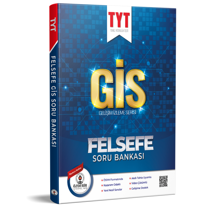ÖZDEBİR YAYINLARI TYT / FELSEFE GİS SORU BANKASI