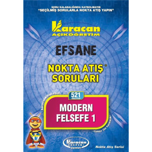 ( 521 Kodlu Kitap )Modern Felsefe 1 Nokta Atış Soruları