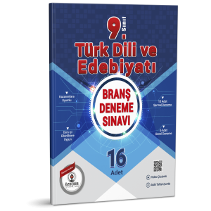 ÖZDEBİR YAYINLARI 9. S. BRANŞ DENEME SINAVI TÜRK DİL.VE EDE. KİTABI