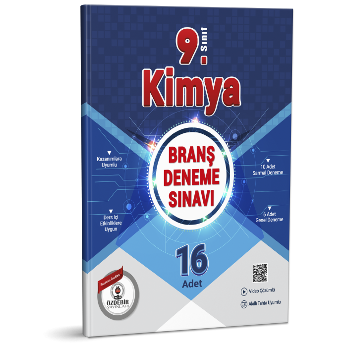 ÖZDEBİR YAYINLARI 9. S. BRANŞ DENEME SINAVI KİMYA KİTABI
