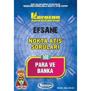 (502 Kodlu Kitap) Para ve Banka Nokta Atış Soruları