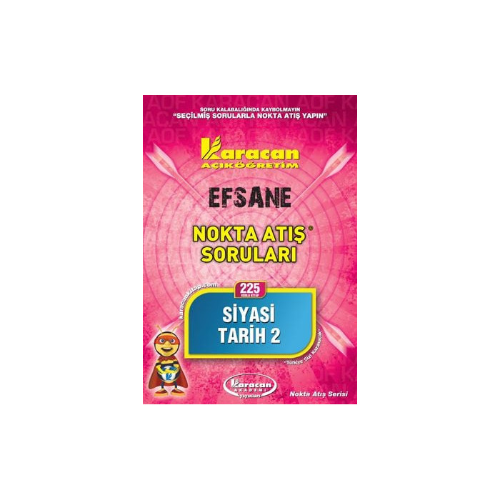 (225 Kodlu Kitap) Siyasi Tarih - 2 Nokta Atış Soruları