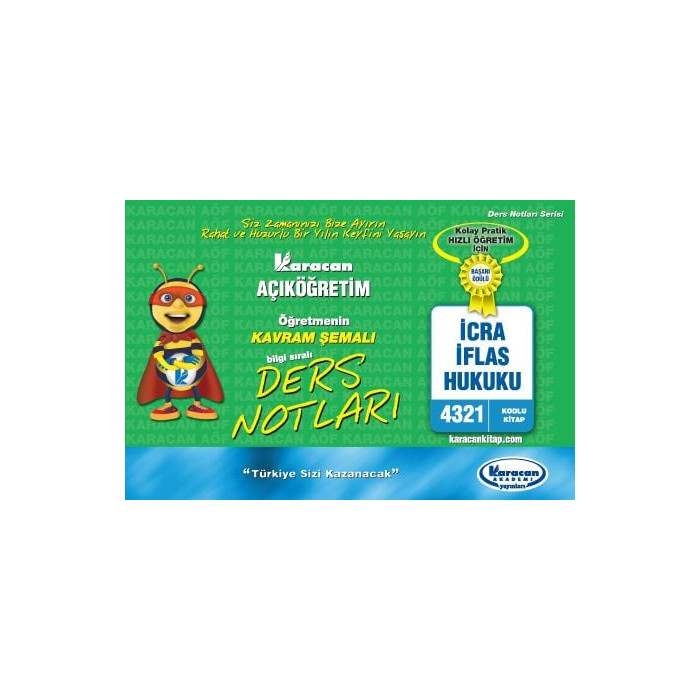 (4321 Kodlu Kitap)* İcra İflas Hukuku Kavram şemalı ders notları